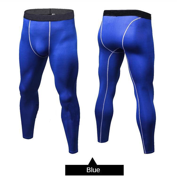 Leggings de Compressão Masculina, Calças Justas de Ginástica, Basquete