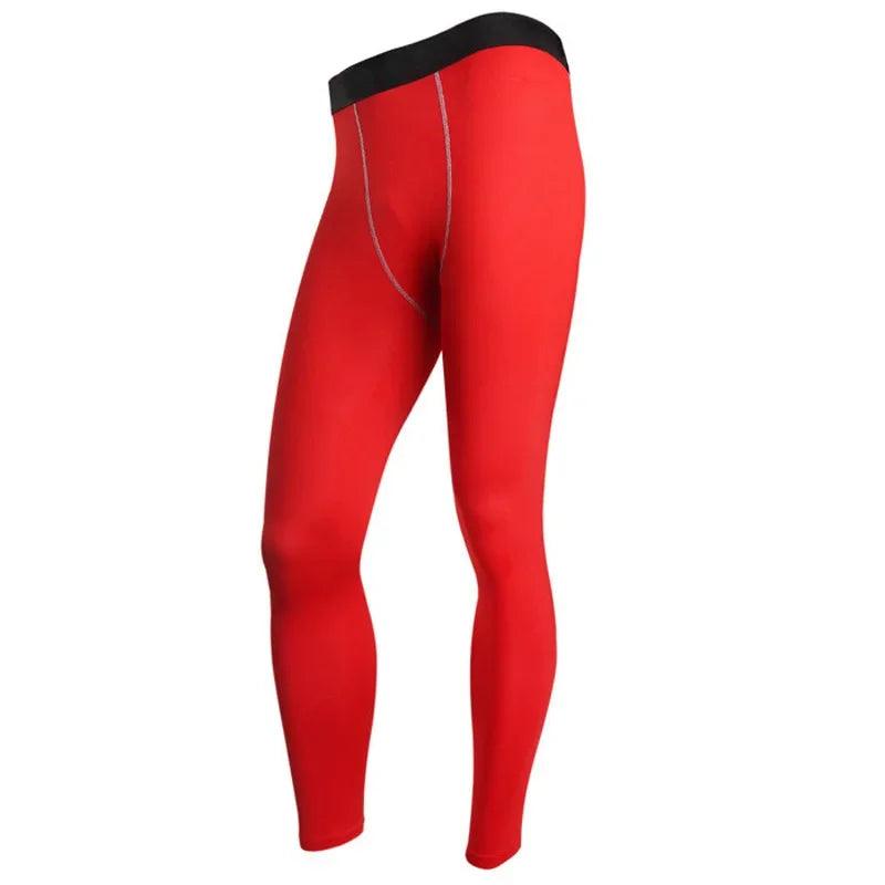 Leggings de Compressão Masculina, Calças Justas de Ginástica, Basquete