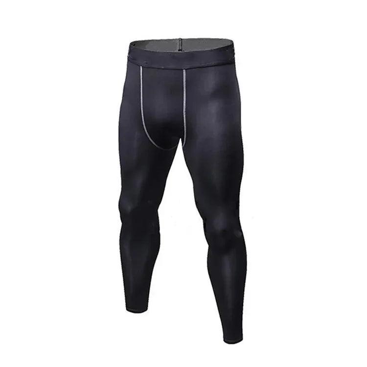 Leggings de Compressão Masculina, Calças Justas de Ginástica, Basquete