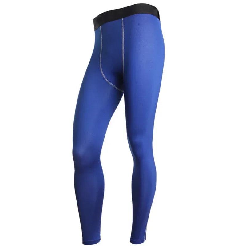 Leggings de Compressão Masculina, Calças Justas de Ginástica, Basquete