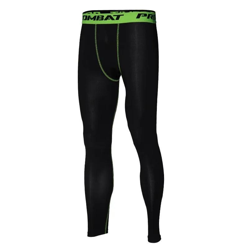 Leggings de Compressão Masculina, Calças Justas de Ginástica, Basquete