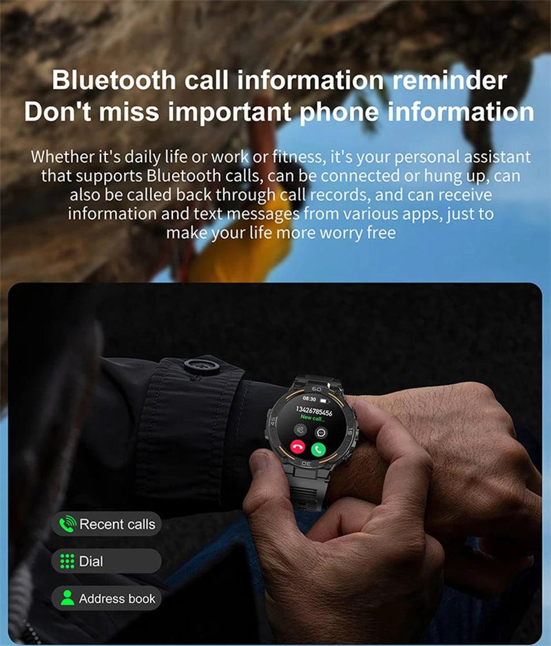 Smartwatch militar à prova d&