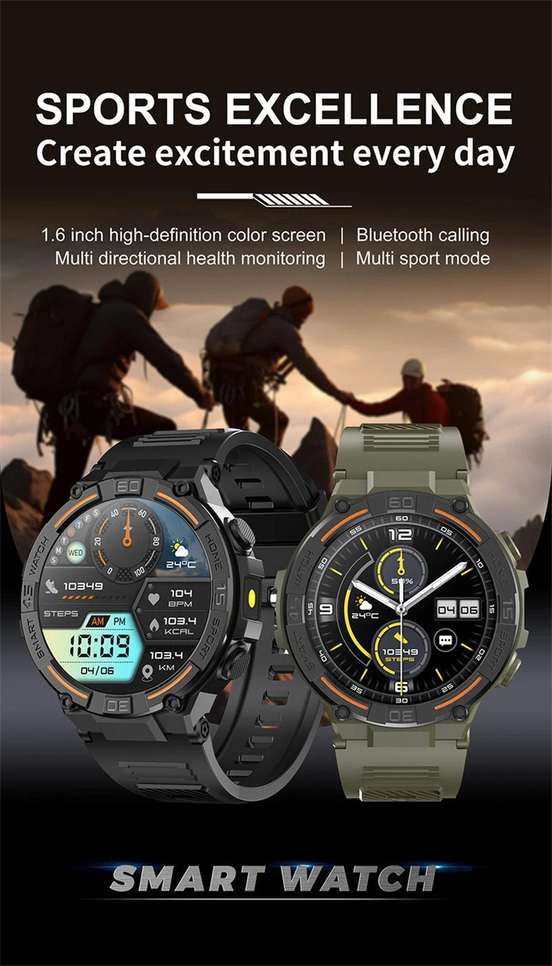 Smartwatch militar à prova d&