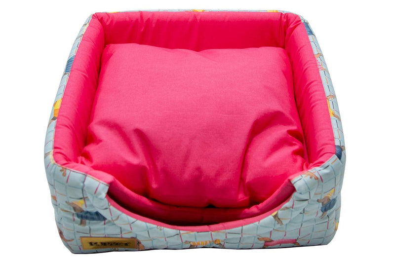 Cama Iglu e Toca Para Cachorro Impermeável Luppet Rosa Pets (LP7021-01)